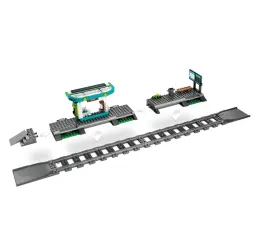 LEGO City Tramwaj miejski ze stacją – klocki konstrukcyjne 7+