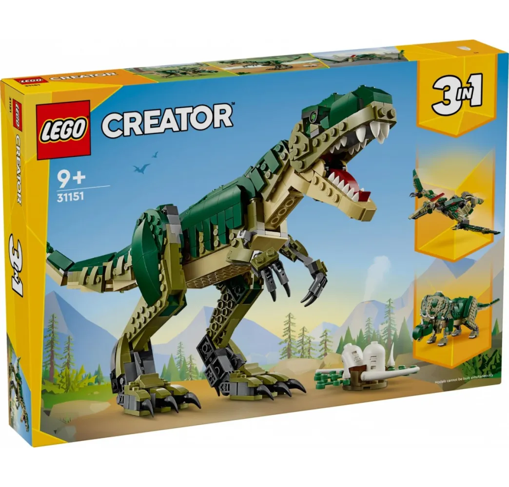 LEGO Creator Tyranozaur – klocki konstrukcyjne dla dzieci 9+