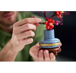 LEGO Icons Kwiat śliwy – klocki konstrukcyjne dla dorosłych