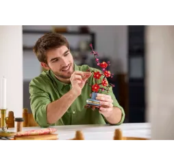 LEGO Icons Kwiat śliwy – klocki konstrukcyjne dla dorosłych