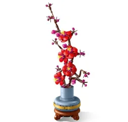 LEGO Icons Kwiat śliwy – klocki konstrukcyjne dla dorosłych