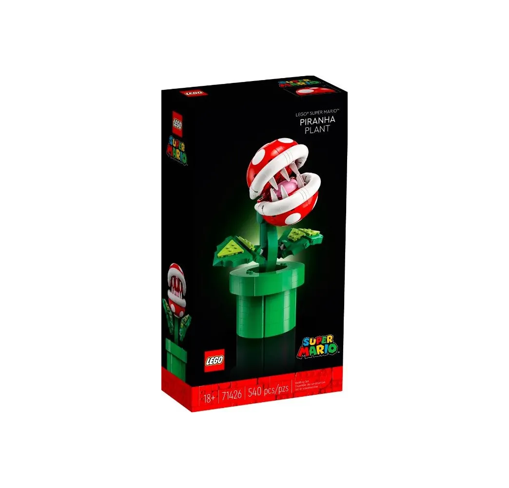 LEGO Super Mario Kwiatek Pirania – klocki konstrukcyjne dla dorosłych