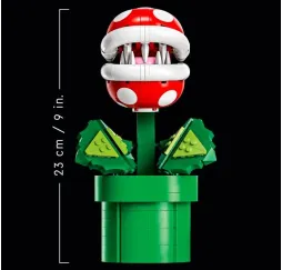LEGO Super Mario Kwiatek Pirania – klocki konstrukcyjne dla dorosłych