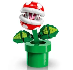 LEGO Super Mario Kwiatek Pirania – klocki konstrukcyjne dla dorosłych