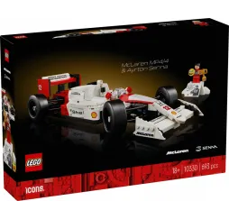 LEGO McLaren MP4/4 i Ayrton Senna – klocki konstrukcyjne Icons