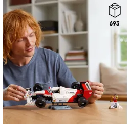 LEGO McLaren MP4/4 i Ayrton Senna – klocki konstrukcyjne Icons