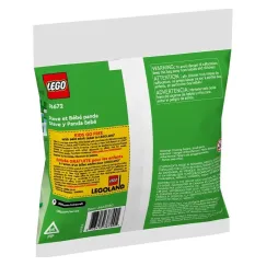 LEGO Minecraft Steve i mała panda – klocki konstrukcyjne dla dzieci