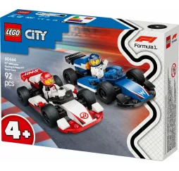 LEGO City F1 Bolidy Williams i Haas – klocki konstrukcyjne