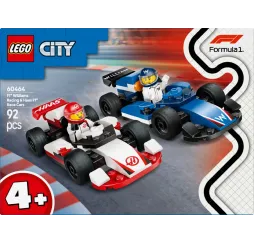 LEGO City F1 Bolidy Williams i Haas – klocki konstrukcyjne