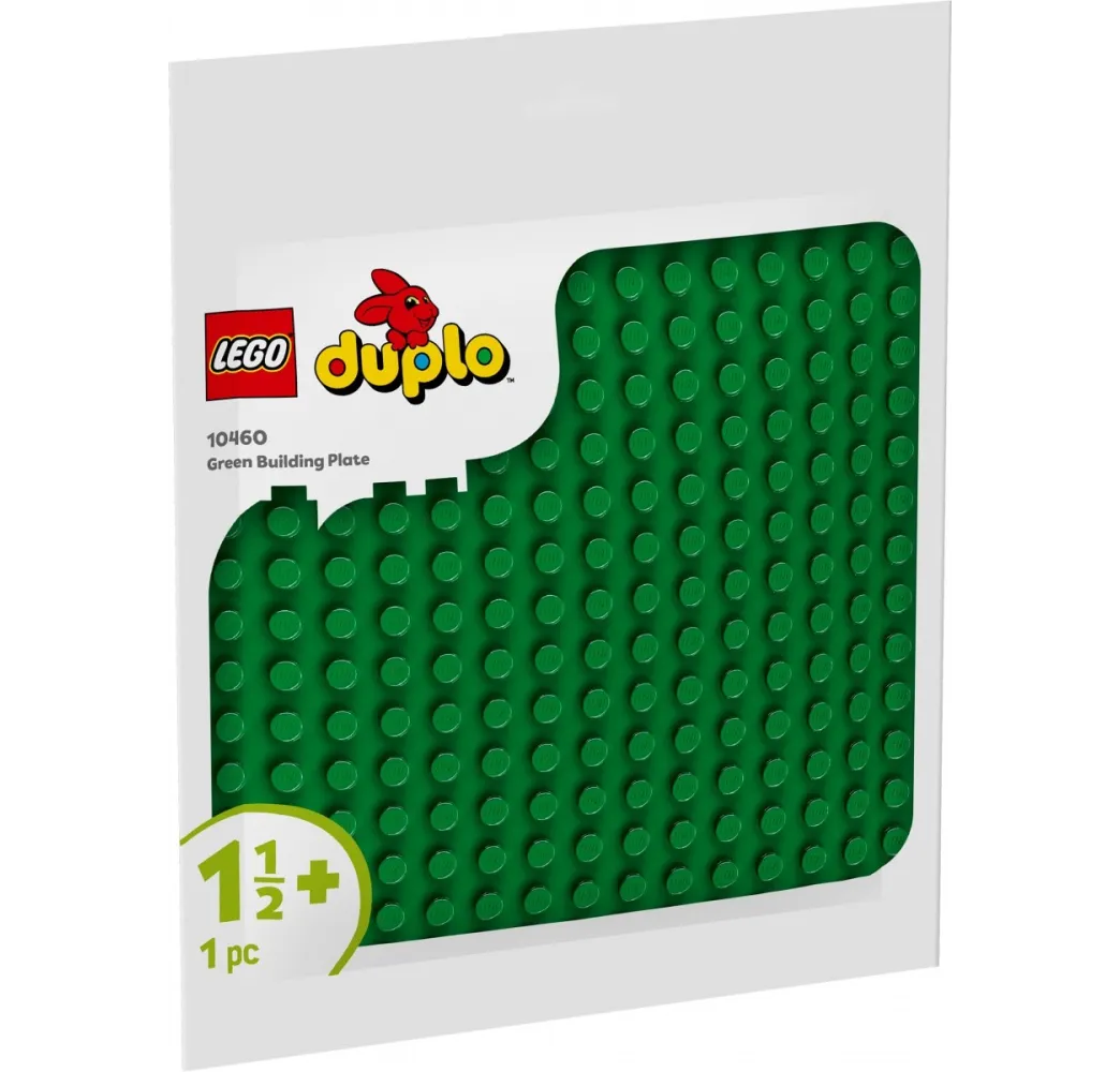 LEGO DUPLO Zielona płytka konstrukcyjna – klocki dla dzieci