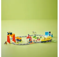 LEGO DUPLO Duży interaktywny pociąg miejski – klocki edukacyjne