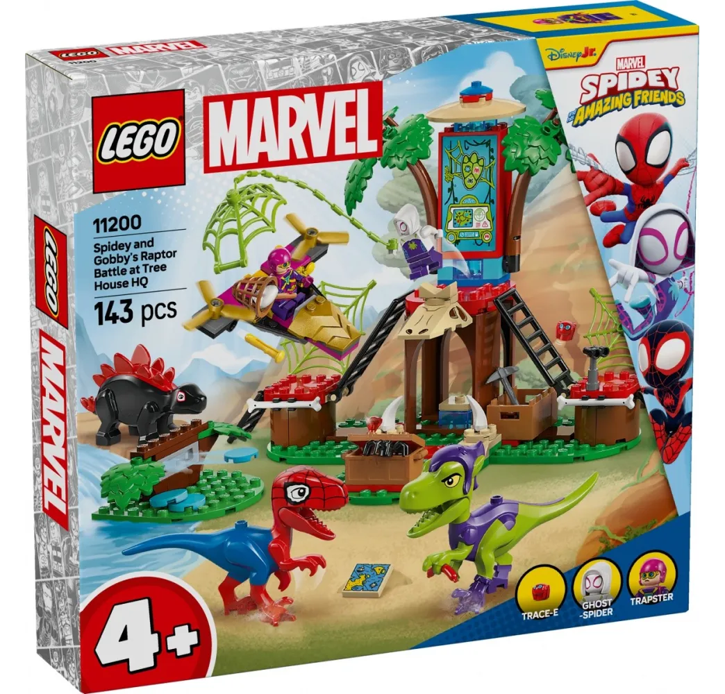 LEGO Super Heroes Spidey domek na drzewie – klocki konstrukcyjne