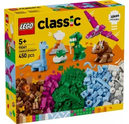 LEGO Classic Kreatywne dinozaury – klocki konstrukcyjne dla dzieci