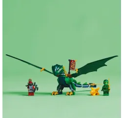 LEGO Ninjago Zielony leśny smok Lloyda – klocki konstrukcyjne