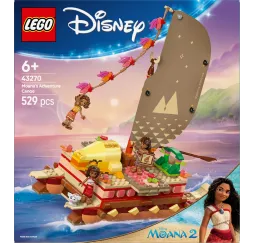 LEGO Disney Kajakowa przygoda Vaiany – klocki konstrukcyjne 6+
