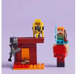 LEGO Minecraft Bitwa na moście Netheru – klocki konstrukcyjne