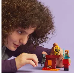LEGO Minecraft Bitwa na moście Netheru – klocki konstrukcyjne