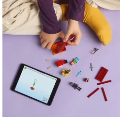 LEGO Minecraft Bitwa na moście Netheru – klocki konstrukcyjne