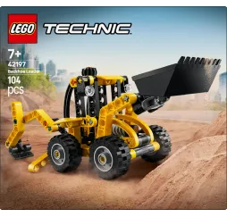 LEGO Technic Koparko-ładowarka – klocki konstrukcyjne 7+