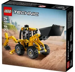 LEGO Technic Koparko-ładowarka – klocki konstrukcyjne 7+