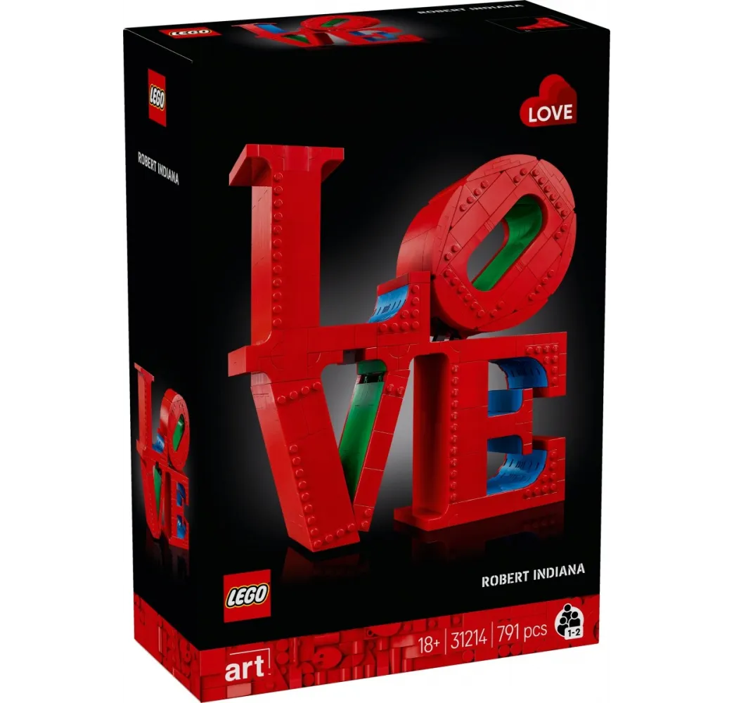 LEGO Art LOVE – kreatywne klocki konstrukcyjne dla dorosłych