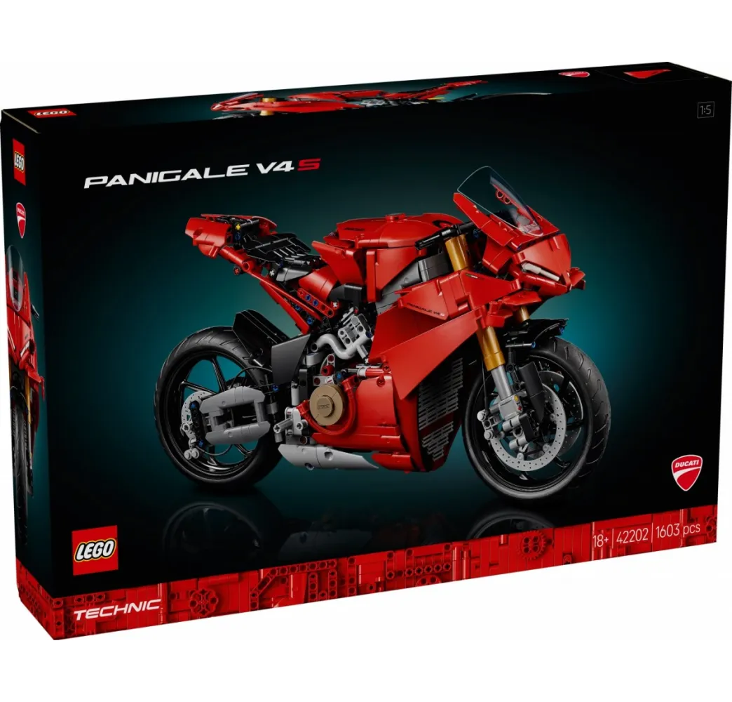 LEGO Technic Ducati Panigale V4 S – klocki konstrukcyjne dla dorosłych