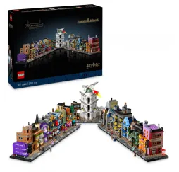 LEGO Harry Potter Magiczne sklepy – klocki konstrukcyjne dla dorosłych
