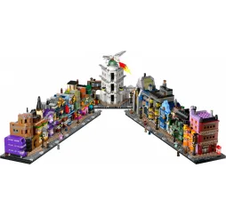 LEGO Harry Potter Magiczne sklepy – klocki konstrukcyjne dla dorosłych
