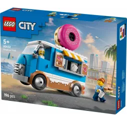 LEGO City Mobilna pączkarnia – klocki konstrukcyjne dla dzieci