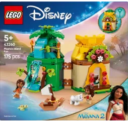 LEGO Disney Zabawy Vaiany na wyspie – klocki konstrukcyjne 5+