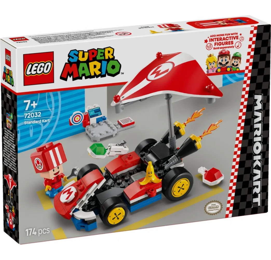 LEGO Super Mario Kart – klocki konstrukcyjne dla dzieci 7+