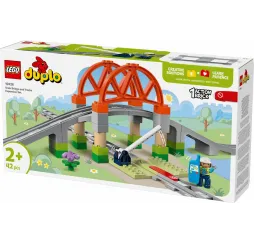 LEGO DUPLO Most i tory kolejowe – klocki konstrukcyjne dla dzieci