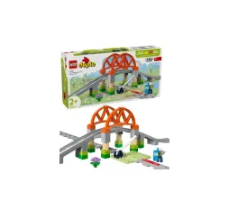 LEGO DUPLO Most i tory kolejowe – klocki konstrukcyjne dla dzieci