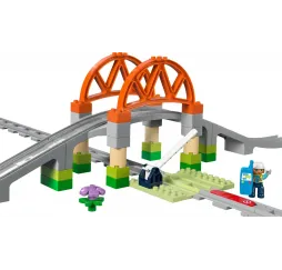 LEGO DUPLO Most i tory kolejowe – klocki konstrukcyjne dla dzieci