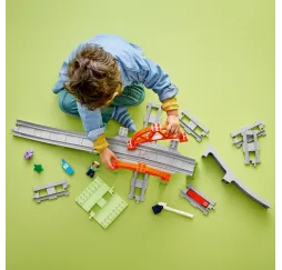 LEGO DUPLO Most i tory kolejowe – klocki konstrukcyjne dla dzieci