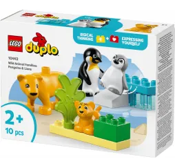 LEGO DUPLO Rodziny dzikich zwierząt – klocki edukacyjne