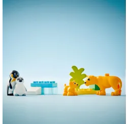 LEGO DUPLO Rodziny dzikich zwierząt – klocki edukacyjne