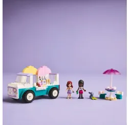 LEGO Friends Furgonetka z lodami – klocki konstrukcyjne dla dzieci