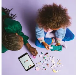 LEGO Friends Furgonetka z lodami – klocki konstrukcyjne dla dzieci