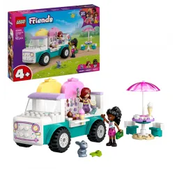 LEGO Friends Furgonetka z lodami – klocki konstrukcyjne dla dzieci