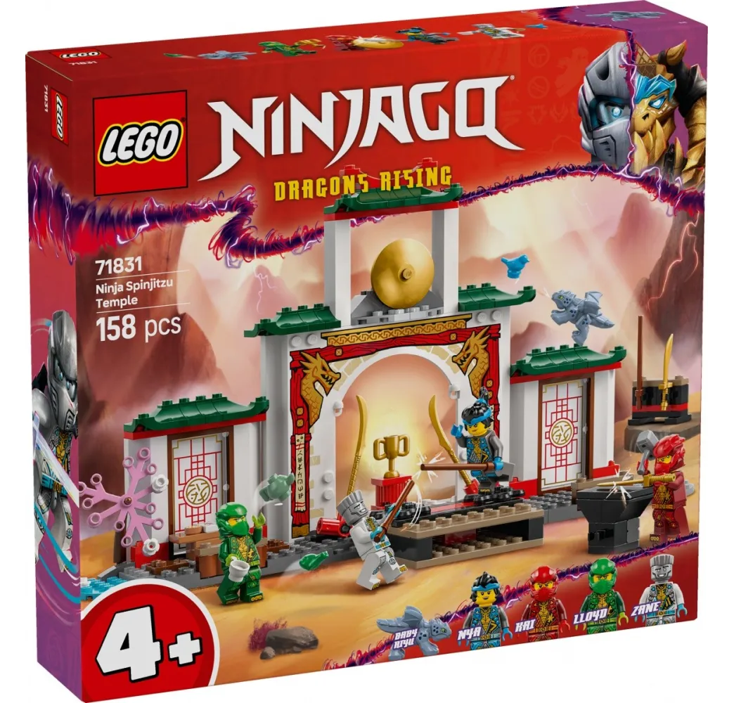 LEGO Ninjago Świątynia Spinjitzu – klocki konstrukcyjne dla dzieci