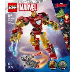 LEGO Super Heroes Mech Iron Mana kontra Ultron – klocki konstrukcyjne