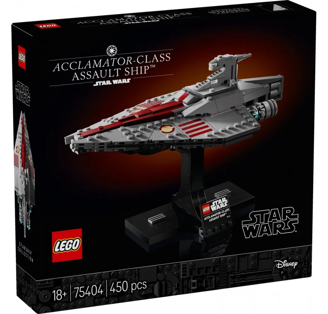 LEGO Star Wars Krążownik Acclamator – klocki konstrukcyjne 18+