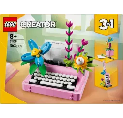 LEGO Creator Maszyna do pisania z kwiatami – klocki konstrukcyjne