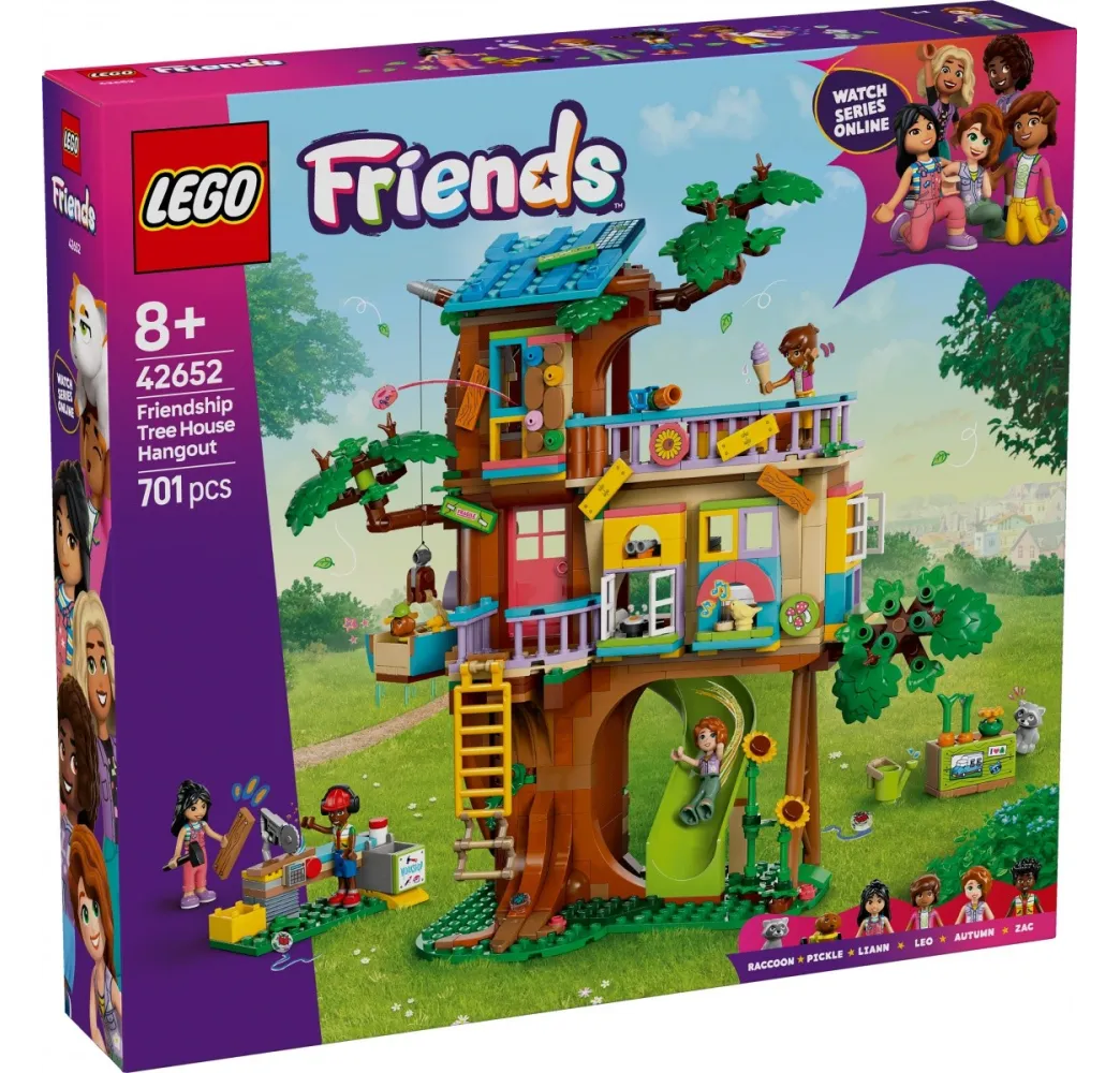 LEGO Friends Spotkanie w domku na drzewie – klocki konstrukcyjne