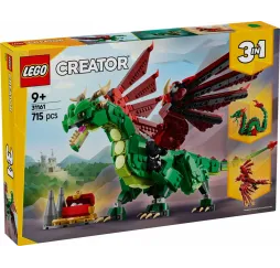 LEGO Creator Średniowieczny smok – klocki konstrukcyjne dla dzieci