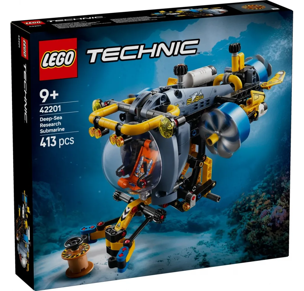LEGO Technic Badawcza łódź podwodna – klocki konstrukcyjne 9+