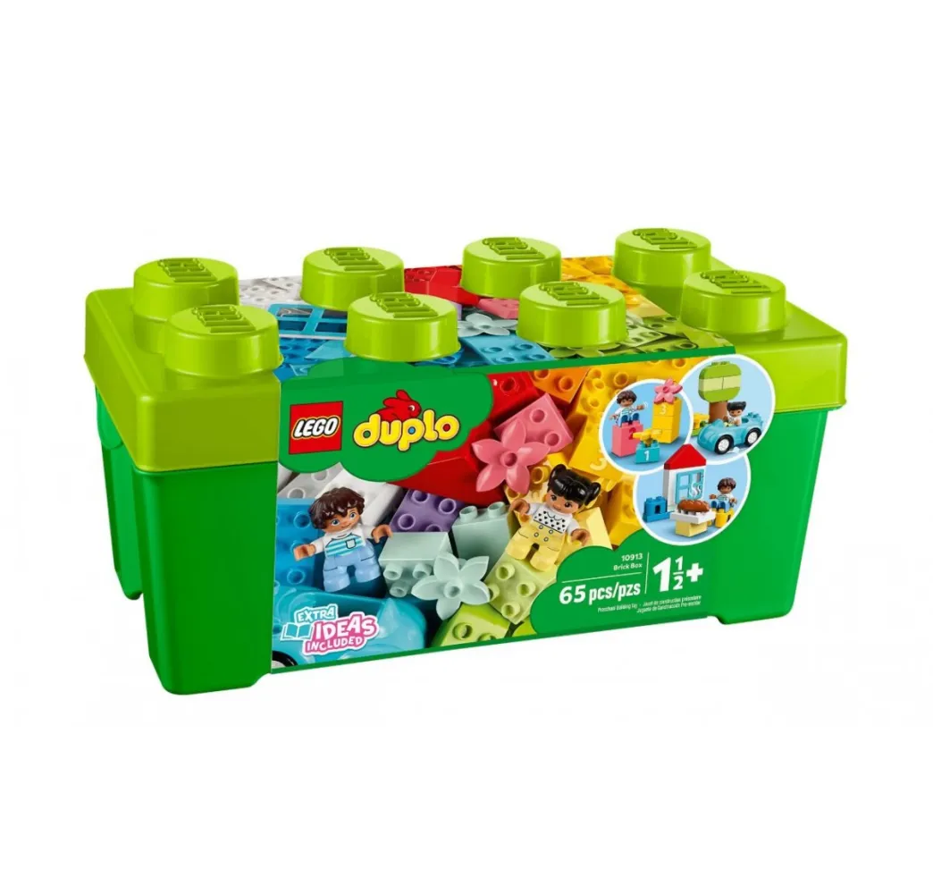 LEGO DUPLO Pudełko z klockami – klocki edukacyjne dla malucha