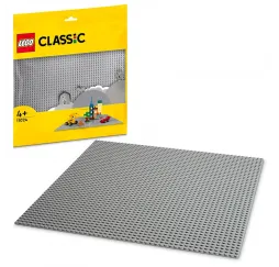 LEGO Classic szara płytka konstrukcyjna – klocki kreatywne