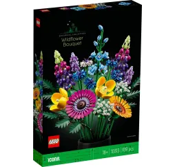 LEGO Icons Bukiet z polnych kwiatów – klocki konstrukcyjne
